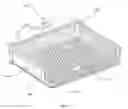 Fig. 02 - PLASTIC CONTAINER COLUMN IN WHICH A PORTION OF ITS OUTER FACE COMPRISES VERTICAL RIBS WITH VERTICAL AND PARALLEL STRAIGHT BANDS SHAPE PROTRUDING FROM THE SURFACE