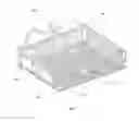 Fig. 02 - BOTTOM BASE FOR A PLASTIC CONTAINER BOTTOM WHICH COMPRISES RECTANGULAR BEAMS IN THE DIAGONALS JOINING THE BOTTOM FRAME PROFILES