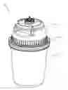 Fig. 01 - A SEPARABLE CONTAINER FOR HOUSING AND DISPENSING BEVERAGES UNDER PRESSURE