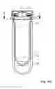 Fig. 28 - Tapping assembly and connecting device; container and method for beverage dispensing