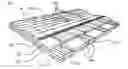 Fig. 01 - Flooring system including a material displaying dilatant properties, and methods for installation of an athletic flooring system