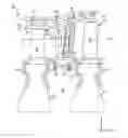 Fig. 01 - Adjustable flow split platform cooling for gas turbine engine