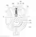 Fig. 01 - Rotary compressor with a valve in the vane
