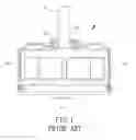 Fig. 02 - Motor of a ceiling fan, the motor having an axially spaced bearing, a radially spaced bearing and a third bearing