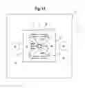Fig. 15 - Ceiling tile with built-in air flow mechanism