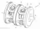 Fig. 01 - Roller cooling arrangement for toroidal CVT