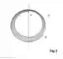 Fig. 04 - Speed reducer with two intermediate lines for a turboprop engine, turboprop engine comprising said reducer