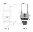 Fig. 04 - Removable tripod foot with securement