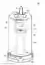 Fig. 01 - Electronic candle with electromagnetic drive unit