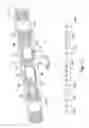 Fig. 12 - Electromagnetic launcher with spiral guideway