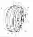 Fig. 01 - Bracket for wheel alignment control instruments for vehicle wheels