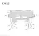 Fig. 09 - Mounting structure of liquid level detecting device