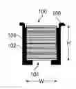 Fig. 01 - Replaceable multistrip cartridge and biosenser meter