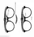 Fig. 37 - Releasably attachable augmented reality system for eyewear