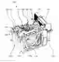 Fig. 01 - Projector with hermetic housing and air guide wall therein