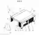 Fig. 02 - Projector with hermetic housing and air guide wall therein