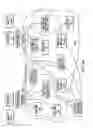 Fig. 64 - Operating environment with gestural control and multiple client devices, displays, and users