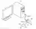 Fig. 01 - Portable carrier with mouse setting data and mouse device