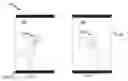 Fig. 01 - Method and system for advertising and screen identification using a mobile device transparent screen, bendable and multiple non-transparent screen