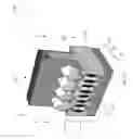 Fig. 08 - FinFET device with high-k metal gate stack