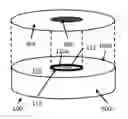 Fig. 01 - Electrical via providing electrode pair access on a single side of a device