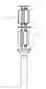 Fig. 12 - Small cell pole antenna configuration