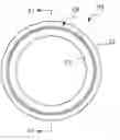 Fig. 01 - Rotary electric machine with a stator have a frame and a core with having their material mixed at joint