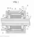 Fig. 02 - Rotary electric machine with a stator have a frame and a core with having their material mixed at joint