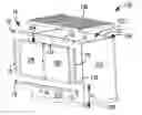 Fig. 01 - Corner bracket, a frame assembly using corner brackets and an aquarium utilizing said frame assembly