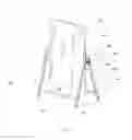 Fig. 02 - System, apparatus and methods for a mobile pivotable dry erase board