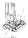 Fig. 04 - Upright vacuum cleaner having switch to detect a filter assembly