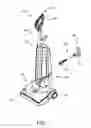 Fig. 02 - Upright vacuum cleaner and system operable with AC and DC power sources