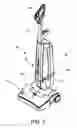 Fig. 02 - Upright vacuum cleaner with battery support plate