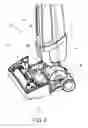 Fig. 03 - Upright vacuum cleaner with battery support plate