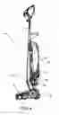 Fig. 05 - Upright vacuum cleaner with battery support plate