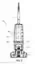 Fig. 06 - Upright vacuum cleaner with battery support plate