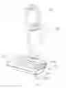 Fig. 09 - Floor cleaner, cleaning roller assembly, and sponge roller