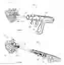 Fig. 16 - Fixation systems and methods of repairing a pars fracture