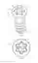 Fig. 14 - Self-retaining fastener and driver