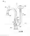 Fig. 15 - Combination emergency wash and faucet unit