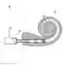 Fig. 01 - COCHLEAR IMPLANT ELECTRODE ARRAY INCLUDING RECEPTOR AND SENSOR