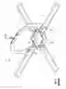 Fig. 02 - Sprinkler drop bracket for intersecting downlight