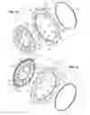 Fig. 08 - Lug drive system for the wheel of a motorcycle