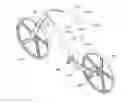 Fig. 01 - INSTALLATION STRUCTURE FOR WHEEL AXLE ASSEMBLY AND WHEEL FORK, FRAME AND VEHICLE