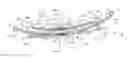 Fig. 01 - Reinforcement plate for an auxiliary state leaf pack of a leaf spring system