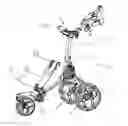 Fig. 01 - Disc golf bag cart