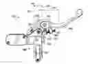 Fig. 01 - Motorcycle front brake master cylinder assembly