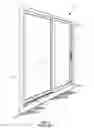Fig. 02 - Sliding door unit and components for the same