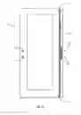 Fig. 22 - Sliding door unit and components for the same