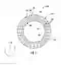Fig. 07 - ROTATING DETONATION COMBUSTOR WITH FLUID DIODE STRUCTURE